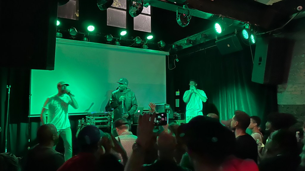 Kooley High performing at the Pour House Music Hall